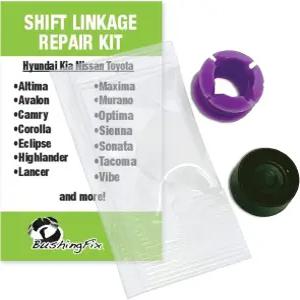 부싱픽스 BP1Kit - 자동 변속기 시프트 케이블 부싱 수리 키트 교체 시프터 품질 닛산 도요타 현대 및 기타