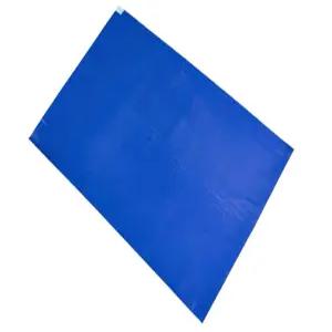 24인치 x 36인치 4.5C 블루 스티키/택키/접착 매트 먼지 없는 바닥용 PVC 패드용 (매트 10개 각 30매)