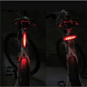 5열 바이크 후미등 가로 세로 자전거 안전용 필수 자전거조명