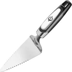 VOFO 플랫웨어 파이 서버 스테인리스 스틸 케이크 피자 커터 타르트 디저트 슬라이서(블랙)