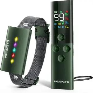 리모컨이 있는 반려견 훈련용 칼라 8-120파운드 반려견용 1600피트 전기 안전한 정전기 삐 소리 진동 소형