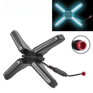 Segway Nbot ZT3 전기 스쿠터 Pro X 자형 Kickscooter 전면 조명 부품 용 호환4W 램프 슈퍼 밝은 헤드 랜턴