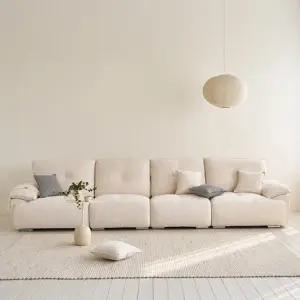 [우관제 갤러리] 다나 6인 레노브 패브릭 모듈 소파 (스툴별매)