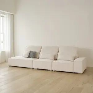 [우관제 갤러리] 제이미 4인 레노브 패브릭 모듈 소파 (스툴별매)