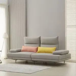 [우관제 갤러리] 오드 3인 비건레더 가죽 스윙 소파