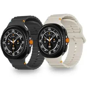 갤럭시워치8 전용 웨이브 스트랩 갤워치8 실리콘 스포츠밴드 40mm 44mm 호환