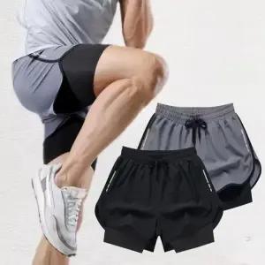 스포츠반바지 트레이닝반바지 남자 레이어드 츄리닝