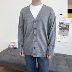 오버핏기본니트가디건 5032 2L-UND 남자빅사이즈