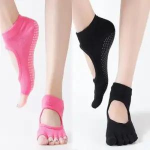 준캡 성인양말 요가 필라테스양말 무지오픈토삭스 여성용 레깅스 스타킹 크리스마스 패션잡화 면 양말 섟