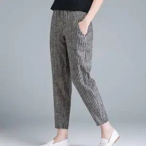 허리밴딩 스트라이프 HH-A89 팬츠 9부