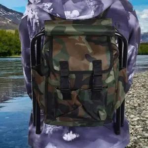 디자인 낚시 등산 의자 백팩 접이식 데일리_24538490