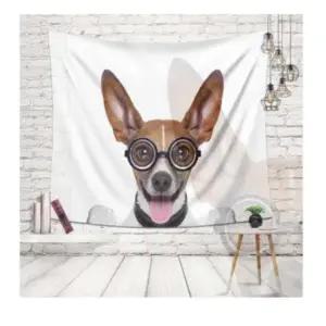 비글 패브릭 포스터 가림막 커튼 가리개 커텐 바란스 가림천 천포스터 가림천