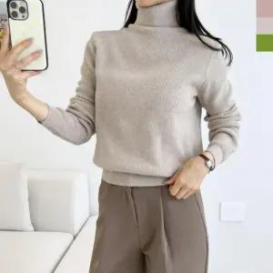 1088 폴라니트 겨울니트 여자소프트 목폴라니트 따뜻한니트 소프트니트 캐시 CAT 여자