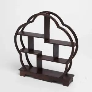 아트피플 찻잔 선 다관 장식장 F04매화 원목 미니선반