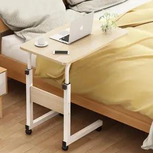 테이블 기본형(내추럴) 사이드 베이직 높이조절 침대