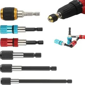 파워 드릴용 헥스 샤프트 퀵 체인지 어댑터 - 6 PCS 헤비 듀티 소켓 컨버터