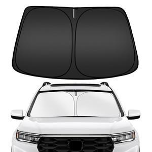 2016-2024 혼다 파일럿용 ARISMOTOR 윈드실드 선쉐이드, 맞춤형 접이식 전면 창문 선쉐이드 선바이저 프로텍터, 자외선 차단으로 자동차를 더 시원하게 유지하세요