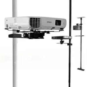 프로젝터 천장 거치대 무타공 압축봉 브라켓 빔프로젝터 설치 스탠드