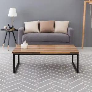 B2191(착불) 우드 좌식테이블 가구샘 1000 철재 소파테이블 좌탁