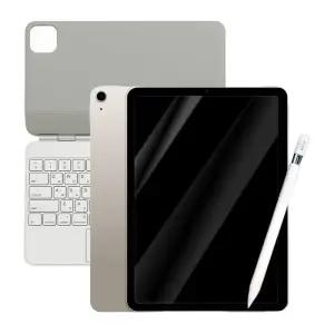 Apple 아이패드 에어11 6세대 M2 스타라이트 512GB WiFi MUWN3KH+펜슬C+매직키보드 화