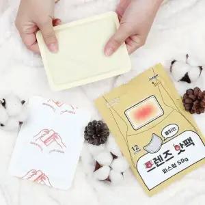 형프렌즈베스트핫팩50g 360개 어깨소형 옷에붙이는 따듯