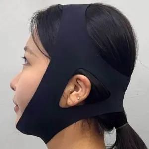 얼굴 리프팅 밴드 기구 이중 제거 팩 턱 턱살 이중턱 밴드 제거