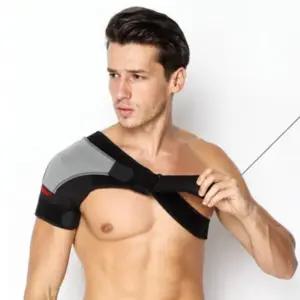 고탄력 어깨베스트 보정 보호대  숄더서포트 지지대