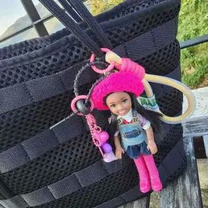 빈티지 인형키링 빽꾸 빽참 가방꾸미기 가방걸이