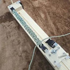 파라코드 팔찌 만들기 지그 틀 DIY 도구 아웃도어 낙하산 매듭 끈 로프 캠핑 만들기 취미 원데이 수업
