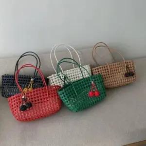 위빙 바디 토트 가방 입체 조직 구조형 설계 6SS