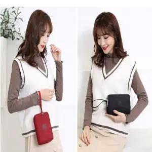 패브릭 클러치백 핸드폰가방 지갑 파우치 멀티포켓 패브릭클러치백 엄마클러치백