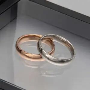 4mm 패션반지 나자 여자 커플반지 커플링 패션반지 우정링 골드반지