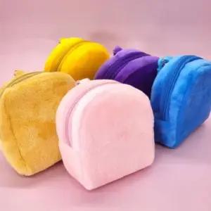 다용도 지퍼형 미니가방 파랑 깜찍한동전지갑 귀여운동전지갑 키링지갑 간편한스타일