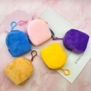 다용도 지퍼형 미니가방 주황 깜찍한동전지갑 귀여운동전지갑 키링지갑 간편한스타일