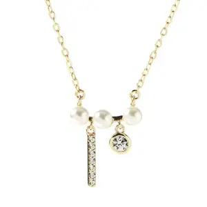 실버925 골드 진주볼 목걸이 여자목걸이 패션목걸이 은목걸이 925목걸이 도금목걸이