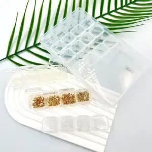 28칸 비즈통 비즈보관함 악세사리 네일파츠 케이스 비즈케이스 네일파츠보관함