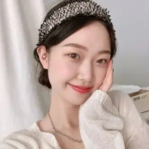 신상 6color고급지고 샤샤 헤어 예뻐요 공주머리띠 머 헤어머리띠 아기자기샵 트위드