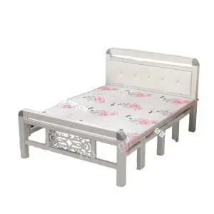 조립침대 일반 프레임 고시원 평상 원룸 침대프레임 접이식 공간활용 철제 깔판 저상형