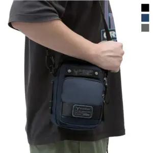 가볍고 슬림한 캐주얼 다용도 미니 크로스백 생활방수 미니크로스백 남자크로스백