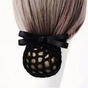 간호사 여성 올림머리 망 승무원 올림머리 승무원머리망 머리미세망 머리그물망 머리실망