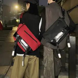 남녀 공용 옥스포드 수납력 좋은 크로스백 끈조절 학생크로스백 미니크로스백