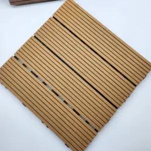 나무느낌타일 마루데크 우드st 조립식 데크타일 브라운 바닥재 데크타일 베란다데크타일