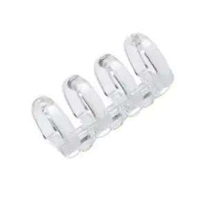 플라스틱스프링 정리루즈링 문서 제본 4홀 바인더 링 투명 바인더링 코일링 와이어링