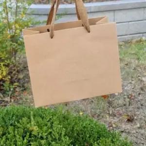 두꺼운크라프트백 선물쇼핑백 튼튼한 크라프트 쇼핑백 미니 종이가방 종이봉투