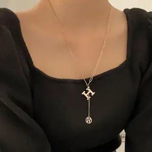 써지컬스틸) H necklace N 103 실버925 은목걸이 커플목걸이 여성목걸이