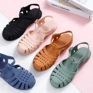 여름 피셔맨 데일리 여성 젤리 클래식 3컬러 샌들 쪼리 조리