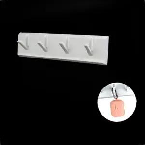 부착식 소품 차키 심플 다용도 후크걸이 화이트 흡착판 귀여운후크 모자정리걸이