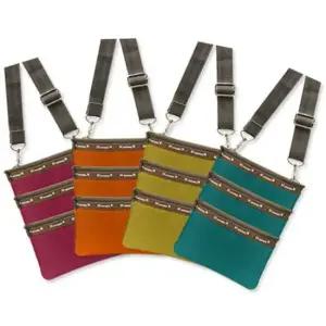 Hickies 3단지퍼 가제트 크로스백 국내 해외 여행용 깔끔한디자인 여권 삼단지퍼