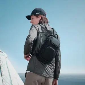 멀티포켓 아웃도어 슬링백 USB충전 여행 가방 남자크로스백 데일리백 크로스슬링백