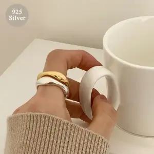 925 Silver) Tear Ring 은반지 커플반지 여성반지 링 ring